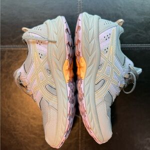ASICS Women's GEL-VENTURE 9 trail running shoe “Sheet Rock/Summer Dune" Size 8